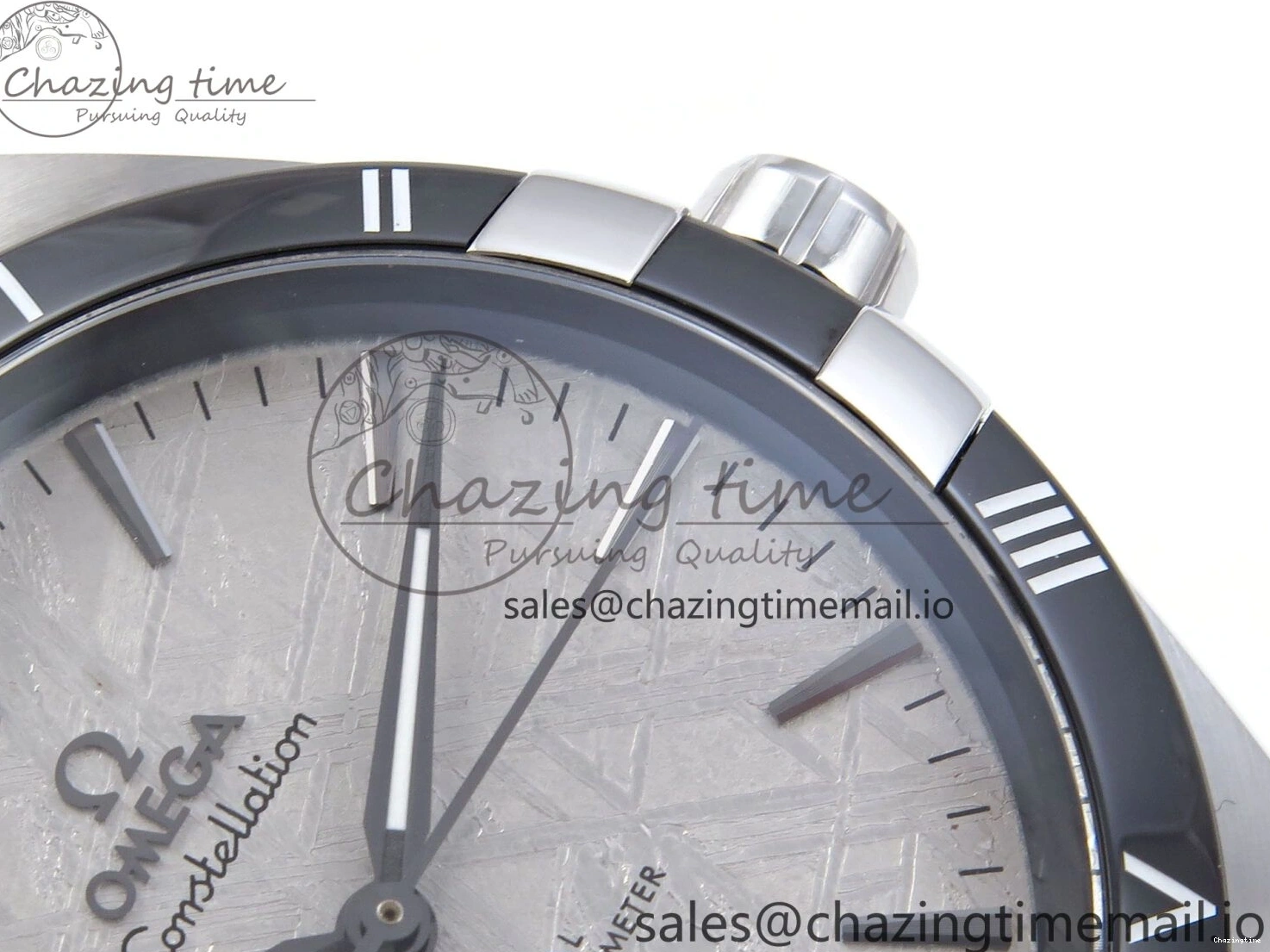 0224 Constellation 41mm SS ASWF 1:1 Best Edition Gray Dial on SS Bracelet A Breathable 7696
